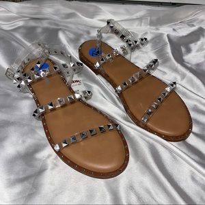 NWT Studded Sandals